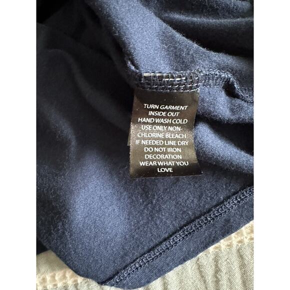 Torrid Navy Lace Crew Neck Swing Tank Size 0 - Picture 9 of 9